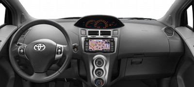 
Description de l'intrieur de la Toyota Yaris 3.
 